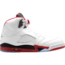 Nike Air Jordan 5 Retro M - White/Black/Fire Red