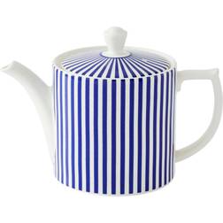 Spode Steccato White Blue Teapot 1.1L