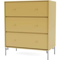 Montana Furniture Carry With Legs Cumin/Matte Chrome Chest of Drawer 69.6x82.2cm