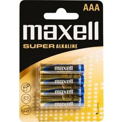 Maxell AAA Super Alkaline Compatible 4-pack
