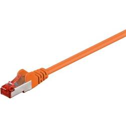 Goobay Cat6 S/FTP PVC RJ45 - RJ45 M-M Orange 3m