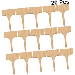 20 Pieces Shaped Plant Labels Decorations