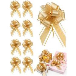 Shein 6pcs Christmas Large Ribbon Pull Bows