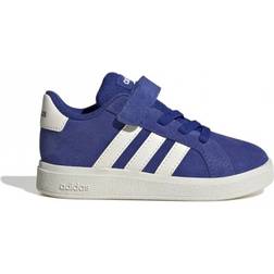 adidas Infant Grand Court 2.0- Semi Lucid Blue/Off White/Core Black