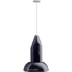Aerolatte Wireless Hand Milk Frother with Holder Black