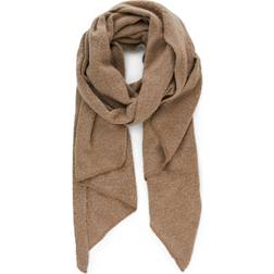Pieces Pyron Long Scarf - Silver Mink