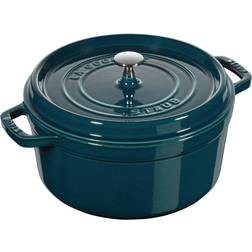 Staub Gryta La Cocotte Rund Gjutjärn med lock 5.25 L 26 cm