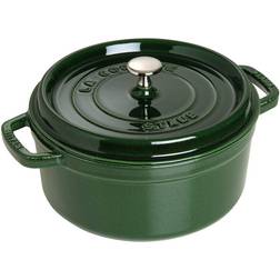 Staub La Cocotte Rund Gryde Støbejern 5 2 L med låg 26cm