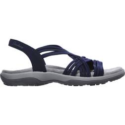 Skechers Womens Reggae Slim Simply Stretch Sandals Blue