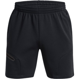 Under Armour Unstoppable Fleece Men's 7" Shorts - Black