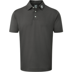 FootJoy Men Stretch Pique Solid Shirt - Charcoal