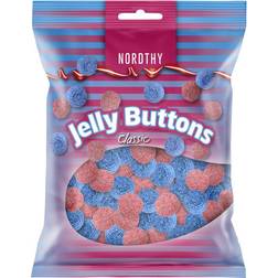 Nordthy Jelly Buttons - Pink & Blue Jelly 600g