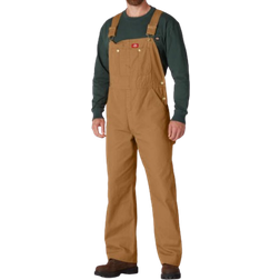 Dickies Classic Bib Overalls - Rinsed Brown Duck