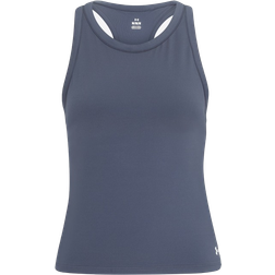 Under Armour Women's Motion High Neck Tank - Downpour Gray/White