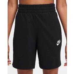 Nike 100% Cotton Sportswear Club Shorts - Black