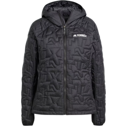 adidas Women's Terrex Xperior Primaloft Loose Fill Insulated Hooded Jacket - Black