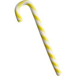 Kosta Boda Polka White/Yellow Christmas Decoration