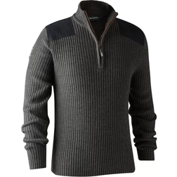 Deerhunter Rogaland Knit with Zip Grey