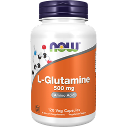 NOW L-Glutamine 500 mg Veg Capsules 120 pcs