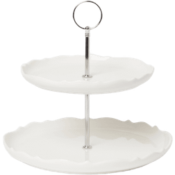 Åhléns Home Kakfat 2 Våningar Vit Kakfat 25.2cm