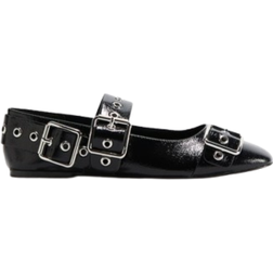 H&M Dame Mary Janes Med Spænder - Sort