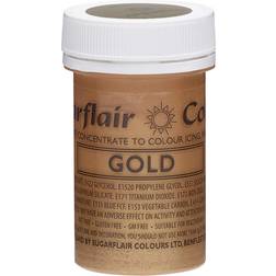Sugarflair Gold Satin Food Paste Colouring