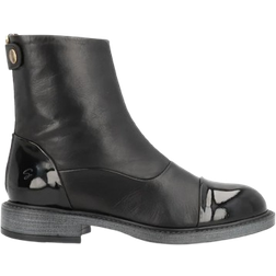 Shoedesign Copenhagen DAHLIA Black Leather-patent