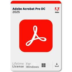 Adobe Acrobat Pro DC Komplett PDF Lösning Livstidslicens