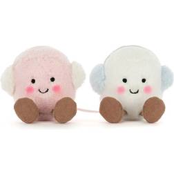 Jellycat Amuseables Toastie Pink & White Marshmallows