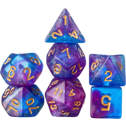 Greenzech Polyhedral Dices For Dungeons Dragons 3/7pcs
