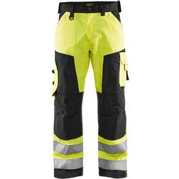 Blåkläder 1566 Hi-Vis Trousers - Yellow/Black