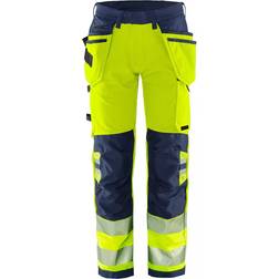 Fristads 2644 GSTP Craftsman Stretch Trousers - Yellow/Navy