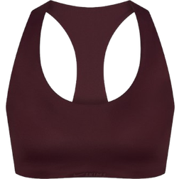 SKIMS x Nike Shine Racer Back Bra - Currant