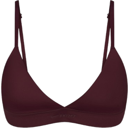SKIMS x Nike Shine Triangle Bra - Currant