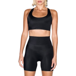SKIMS x Nike Shine Racer Back Bra - Black