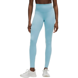 Lululemon Wunder Train Leggings With Housing - Washed Blue
