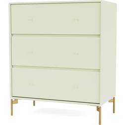 Montana Furniture Carry With Legs Pomelo/Brass Chest of Drawer 69.6x82.2cm