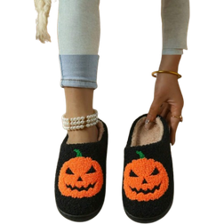 Shein New Arrival Women's Halloween Atmosphere Slippers - Black