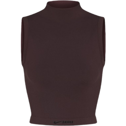 SKIMS x Nike Vintage Seamless Mock Neck Bra Top - Phoenix