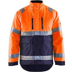 Blåkläder 48271977 Warning Jacket Winter Orange/Navy Blue