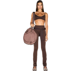 SKIMS x Nike Matte Micro Scoop Bra - Dark Sepia
