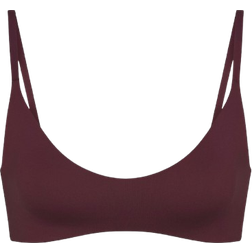 SKIMS x Nike Matte Micro Scoop Bra - Currant