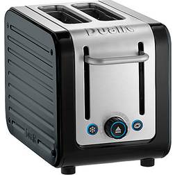 Dualit Architect 2 Slot Black & Metallic Charcoal