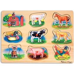 Melissa & Doug Farm Animal Sound Puzzle