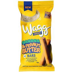 Wagg Chews Banana & Peanut Butter Bars 0.14kg