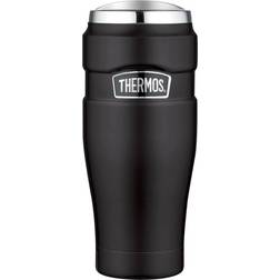 Thermos Stainless King Without Handle Matte Black Travel Mug 47cl