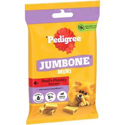 Pedigree Jumbone Mini Small Dog Treats Beef and Poultry 160g 8-pack