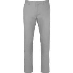 Kariban Mens K740 Chino Trousers - Grey