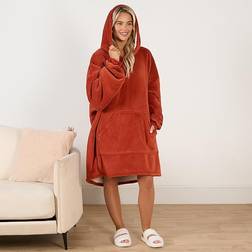 Sienna Hoodie Blankets Orange
