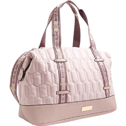 River Island Quilted Holdall Bag - Pink